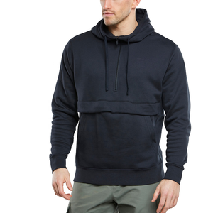 Custom Logo Anti-Shrink Eco-Friendly Pullover <b>Hoodie</b> for Men Casual Fitness <b>Workout</b> Streetwear Embroidered Knitted Leisure - Product Image 1