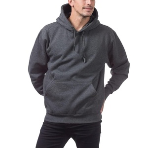 Sweat-shirt unisexe en polaire couleur unie, chaud et écologique, style streetwear décontracté, coupe régulière, respirant, avec poche - Product Image 1