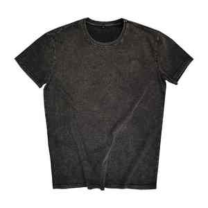 Men Acid Washed T Shirts High Quality Acid Washed T Shirts 2026 - Product Image 2