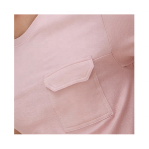 Custom Baby <b>Pink</b> T-<b>Shirt</b> for <b>Men</b> 100% Cotton Cozy Woven Fabric Eco-Friendly Breathable Short Sleeve Print Pattern for Daily Wear - Product Image 6