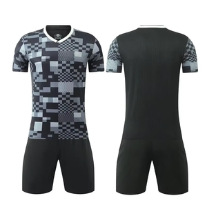 Maillot de football de club de la nouvelle saison 24-25 de qualité supérieure, 100% polyester, uniforme de football pour hommes et enfants - Product Image 2