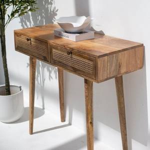 ตู้คอนโซล 2 ลิ้นชัก รุ่นวานดานา ลูนาเรส เวสต้า ราตัน ดีไซน์เฟอร์นิเจอร์ตกแต่งสไตล์โมเดิร์น ทำจากหวายธรรมชาติ - Product Image 4