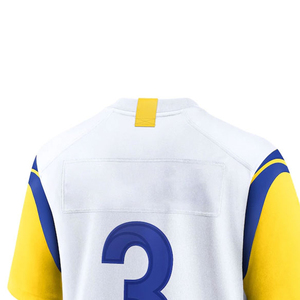 Camiseta de fútbol americano personalizada al por mayor, totalmente impresa, de alta calidad, sublimada, de malla, para ropa deportiva. - Product Image 6