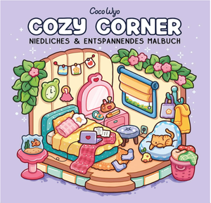 Libro de Colorear para Adultos Cozy Corner (Serie Cozy Spaces, 120 Hojas de Papel) (Suministro al por Mayor) - Product Image 1