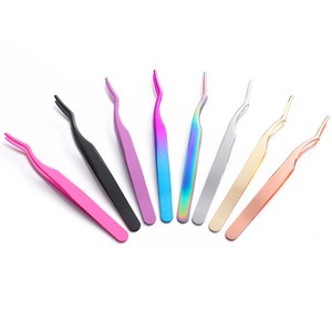 1 Pieza de Pinzas para Pestañas BAFA SURGICAL INSTRUMENTS BSI-ET-364, Aplicador de Pestañas y Cejas, Punta Recta, Acero Inoxidable, Duradero - Product Image 4