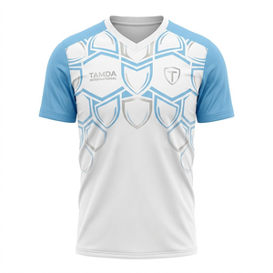 Camiseta Deportiva Personalizada con Logotipo, Nombre y Número |   Uniforme de Equipo de Manga Corta Transpirable con Estampado Digital Gráfico en Verde Azulado y Negro - Product Image 1