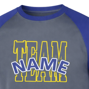 Camiseta de Béisbol Personalizada de Manga Corta Raglán para Hombre, Uniforme de Equipo de Poliéster, Suministro al por Mayor OEM - Product Image 5