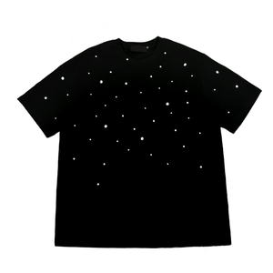 เสื้อยืดผู้ชายลายโลโก้แบรนด์ดัง ประดับเพชร ดีไซน์ใหม่ ขายดีที่สุด ขายส่งเสื้อยืดผู้ชายประดับเพชร - Product Image 4