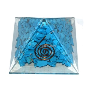 Wholesale Natural Agate <b>Crystal</b> <b>Chips</b> Orgone Pyramid Spiritual Healing Stone Amethyst Orgonite Energy EMF Gemstone Chakra - Product Image 5