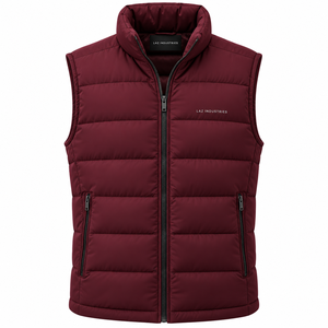 Gilet matelassé sans manches pour homme, nouvelle collection, écologique, respirant, imperméable, avec logo personnalisé, grandes tailles - Product Image 1