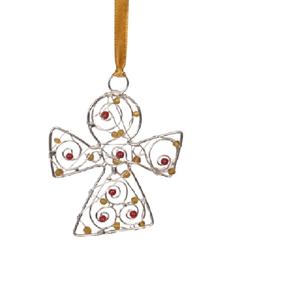 Adornos Navideños Colgantes con Cuentas, Estilo Vintage Moderno, Venta al Por Mayor de Fábrica, Diseño Personalizado, Hechos a Mano, Duraderos e Impermeables - Product Image 2