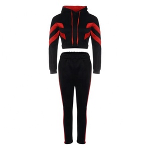 Conjunto de Sudadera con Capucha y Pantalones Deportivos para Mujer, de Algodón Grueso Premium, Lavado Ácido, con Logotipo Personalizado, Ropa Deportiva Informal de Invierno para Fitness - Product Image 6
