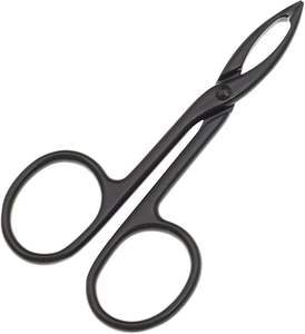 Pince à épiler de haute qualité pour femmes, pince à épiler pour les poils du visage et les sourcils, pince à épiler en acier inoxydable avec poignée en forme de ciseaux, pointe plate et droite - Product Image 3