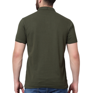 Men's Clean Cut Polo <b>Shirt</b> Solid Color Style with Quick-Dry Fabric Turm Down Collar and Short Sleeves Made for Versatility Style - Product Image 6