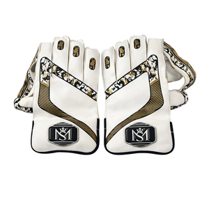 ถุงมือรับลูกวิคเก็ต Mannu Sports thunder blaster คุณภาพสูง ทุกขนาด สำหรับผู้ชายและผู้หญิง รับสกรีนโลโก้ - Product Image 1