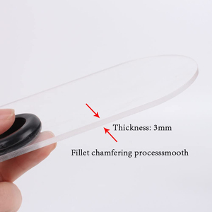 High Quality Double-Ended German Steel Plastic Cream Mixing Spatula Mirror <b>Polish</b> Double Plate Cosmetic <b>Face</b> Makeup - Product Image 2
