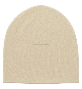 Gorro de Cachemira de invierno Unisex, gorros de punto planos cómodos de Color sólido suave y ligero para mujeres y hombres - Product Image 2