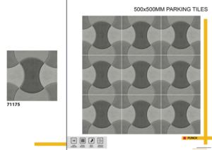 Dalles de stationnement renforcées pour allées 50x50 cm, conçues pour assurer des fondations extérieures stables pour une utilisation et un déplacement quotidiens des véhicules - Product Image 5