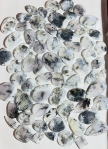 Ópalo Dendrítico Natural al por Mayor, Cabujón de Ópalo con Patrón Único, Piedra de Ópalo Suelta para Fabricación de Joyas, Suministro a Granel - Product Image 2