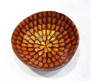 High Quality Eco-Friendly Eggshell <b>Lacquerware</b> Salad Bowl Unique Home Decor Ceramic for Bulk Purchase for Business Gifts - Product Image 4