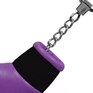 Llavero de Guante de Boxeo Mini de Alta Calidad con Logotipo Personalizado, Ecológico, Hecho de Cuero PU y Plástico, Impresión Tipográfica - Product Image 2