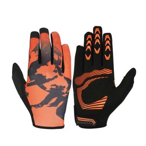 Gants de VTT pour hommes, gants de vélo avec coussinets anti-choc, gants de VTT personnalisés, doigts complets - Product Image 1