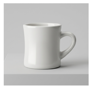 Taza de Porcelana Japonesa de Doble Pared, Premium, Resistente, para Cena, Linda Taza de Café para Regalo, Blanca - Product Image 1