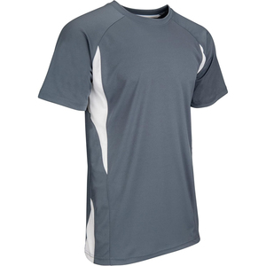 Camiseta Deportiva Unisex Blanca con Cuello Redondo/en V, Manga Corta, Absorbente de Humedad, Spandex/Poliéster, Sublimada, para Fútbol, Corte Regular - Product Image 6
