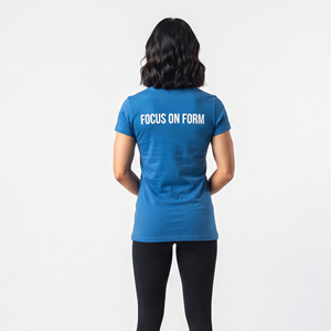 Camiseta de Cuello Redondo para Mujer, Corte Ajustado, Estampada, Corte Regular, Informal, 100% Algodón, Manga Corta, Ropa de Gimnasio, Camiseta de Verano para Mujer - Product Image 6