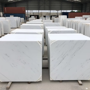 Bloques de mármol blanco cristalino puro de cantera de Vietnam para pisos de mármol y paneles de pared, precio al por mayor, suministro profesional. - Product Image 2