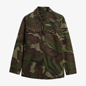 Veste en jean oversize pour femme, effet usé, à manches longues, boutonnée, style vintage, décontractée, coupe ample, en coton - Product Image 1