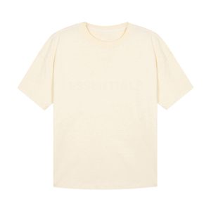 เสื้อยืดผู้ชายคุณภาพพรีเมียม 100% ผ้าฝ้าย ทรงหลวม ไหล่ตก แบบถักเรียบ ดีไซน์เรียบง่าย - Product Image 6