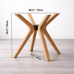 Patas de mesa de madera de haya maciza de primera calidad, base moderna de madera para mesa de comedor, mesa de madera resistente para mesa de comedor o mesa de centro - Product Image 1