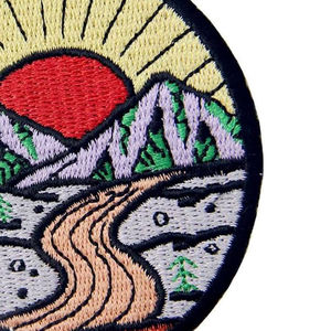 Best Selling Low MOQ Handmade Canvas Fabric Embroidery <b>Patch</b> for Hats-Customized High Quality <b>Sew</b>-<b>On</b> Embroidered <b>Patches</b> Custom - Product Image 4