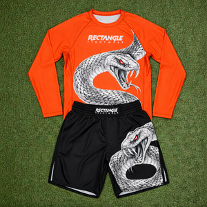 Ensemble de Rashguard et Short de Grappling Jiu Jitsu Personnalisé en Gros, Ensemble Short de MMA pour Muay Thai, Lutte, MMA, BJJ, Arts Martiaux - Product Image 5