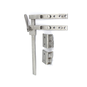 Retractor Quirúrgico Manual Burford de Calidad Premium con 2 Pares de Cuchillas, Separadores de Costillas de Acero Alemán, Clase II - Product Image 5