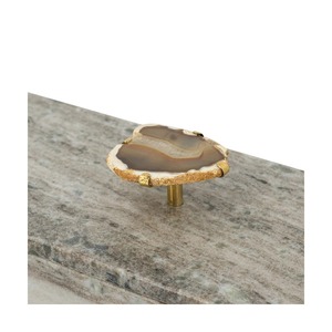 Elegant Marble <b>Storage</b> Box With Crystal Handle Luxury Jewelry Organizer <b>For</b> Home Decor <b>Dressing</b> <b>Table</b> <b>Storage</b> Gift Item Premium - Product Image 4