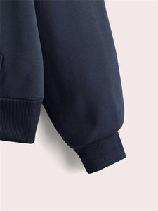 Sudaderas de Felpa de Algodón de Alta Calidad para Mujer, Tallas Grandes, Manga Larga, Transpirables para Otoño e Invierno, MOQ Bajo - Product Image 2