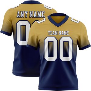 Jersey Profesional de Fútbol Americano, Tela Interlock, Sublimación Personalizada, Nombre y Número del Equipo Personalizados, Fabricante OEM, Ropa Deportiva - Product Image 1