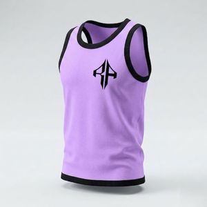 Débardeur pour homme de style décontracté, qualité supérieure, design personnalisé, technique d'impression, matière 100% coton par RIVIAN ATLANTIC - Product Image 4