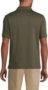 LAKESIDE IMPACT เสื้อโปโลแขนสั้นผู้ชายสีเขียวมะกอกแห้งเร็วผ้าถักเนื้อแน่นสวมใส่สบาย - Product Image 4