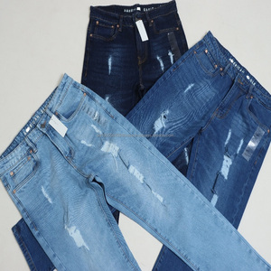 Jeans en denim pour hommes de qualité supérieure, lavage vintage Y2K, coton mélangé, vente en gros, jeans skinny pour femmes et filles, surplus de stock - Product Image 3