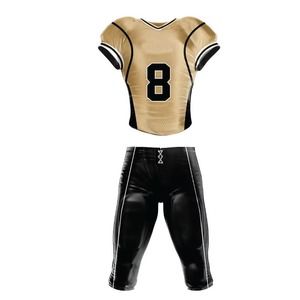 Premium Quality American Football Uniform Breathable Jersey <b>Pants</b> Set Adult Team Sportswear XL Custom Logo - Product Image 5