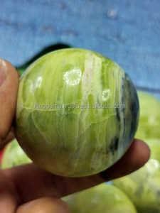 Haute qualité naturel Serpentine Sunstone boule sculpté à la main cristal pierre précieuse pour la décoration de la maison en gros haut poli sphère - Product Image 6