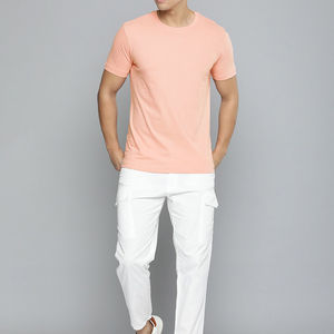 Camiseta Oversize de Algodón 100% Lavado al Ácido para Hombre, Estilo Urbano, Precio Mayorista Bajo, Personalizable, 230 Gsm, Transpirable - Product Image 2