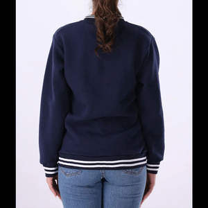 Nueva Chaqueta Impermeable y Cortavientos para Hombre, con un Solo Botón, Parche de Sherpa Bordado, Transpirable, de Longitud Regular, Estilo Varsity - Product Image 3