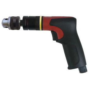 Perceuse pneumatique Desoutter 350W DR350-P550-C10, mandrin à clé 10mm, 550 tr/min, couple max. 18,6 Nm, consommation d'air 9,5 L/S - Product Image 1