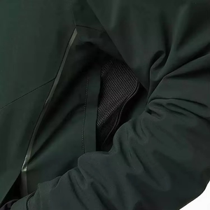 Chaqueta con Capucha Verde Oscuro para Hombre, Hecha en Pakistán, de Alta Calidad, con Cremallera de Neón, Ropa Deportiva para Exteriores, Logotipo Personalizado OEM, Ropa para Senderismo y Esquí - Product Image 4