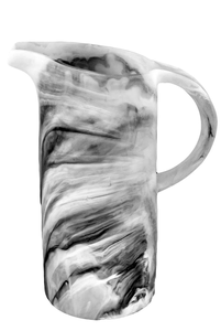 Jarra de Agua de Resina de Lujo, Superficie Lisa y Brillante, Resistente y Duradera, Estilo Clásico, con Tapa y Asa, Apta para Lavavajillas, para Hogar, Oficina, Regalos - Product Image 4