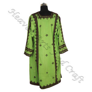 Real Tribal Afgan Balochi vestido al por mayor BDR035 colección de Vintage bordado a mano BANJARA Balochi vestidos - Product Image 6